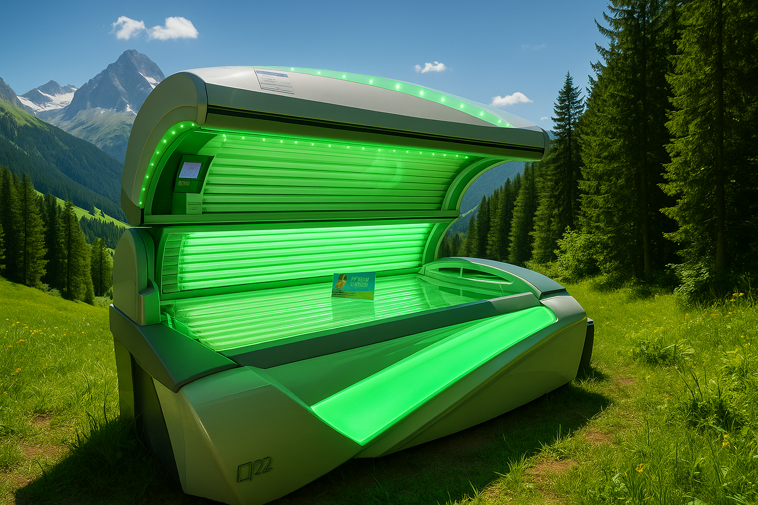Solariummotiv 3 – Bildinszenierung
