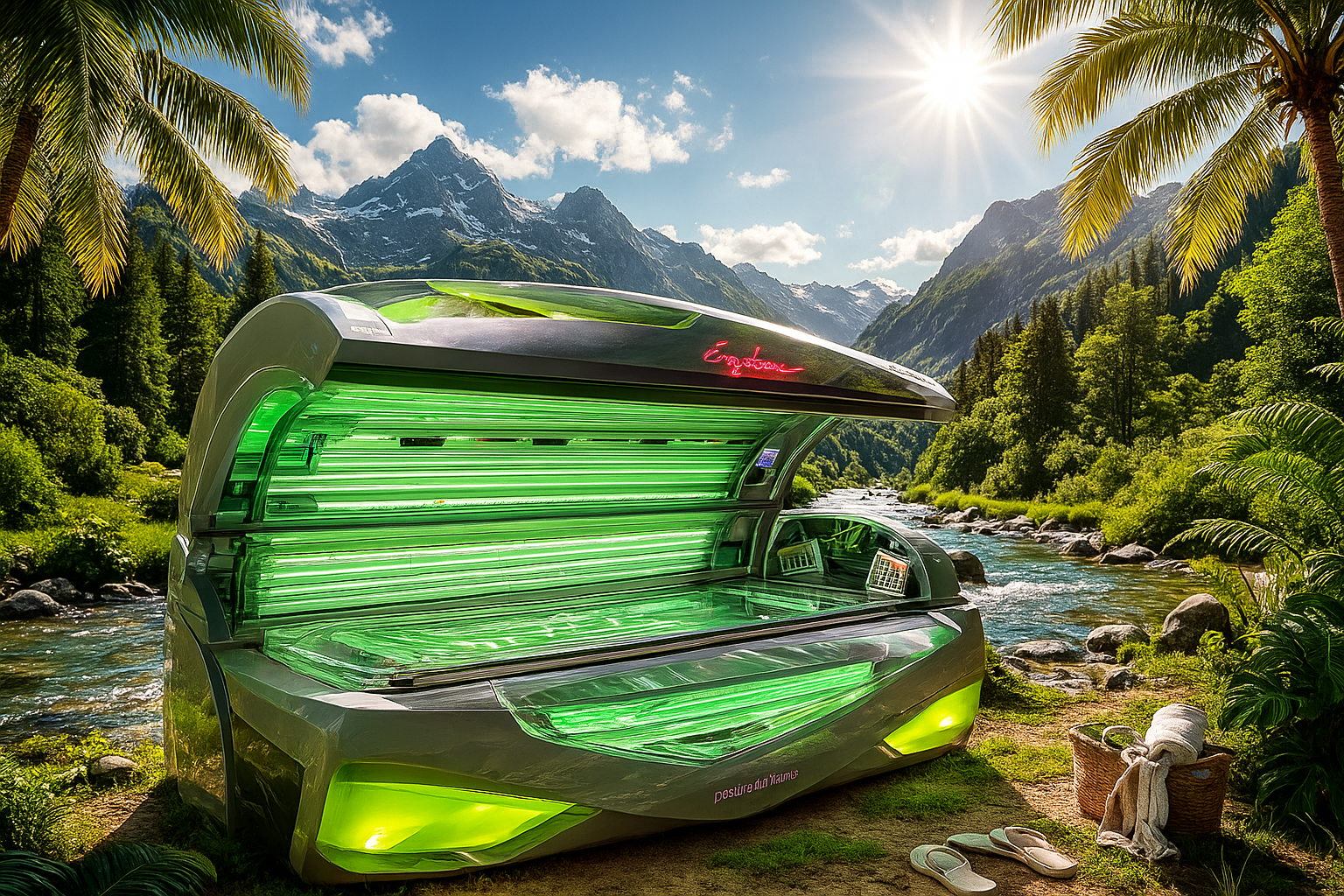 Solariummotiv 1 – Bildinszenierung