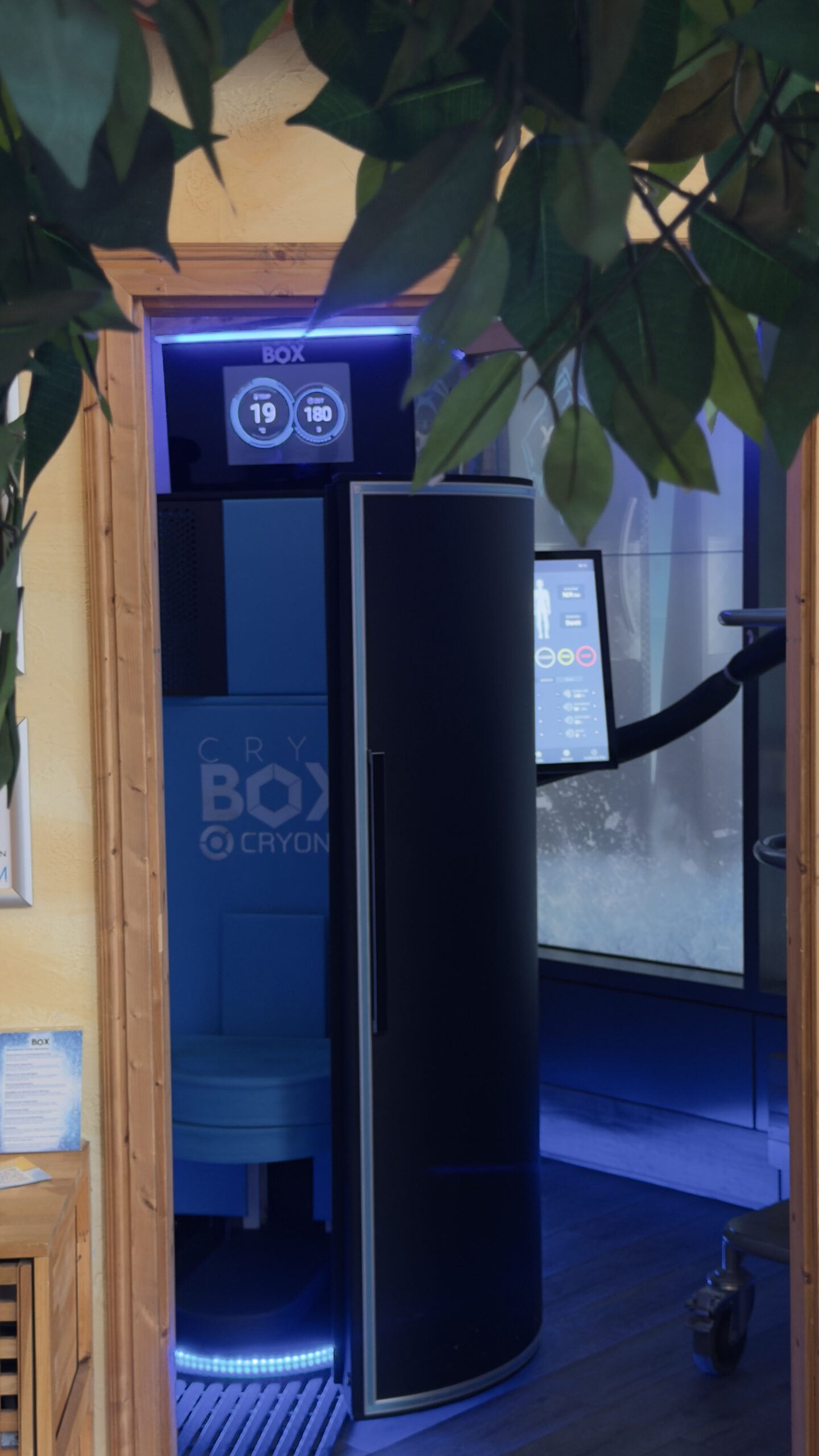Unsere Cryo-Box im Studio